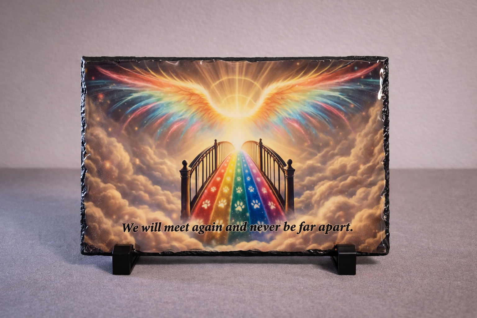 Never Far Apart Photo Slate