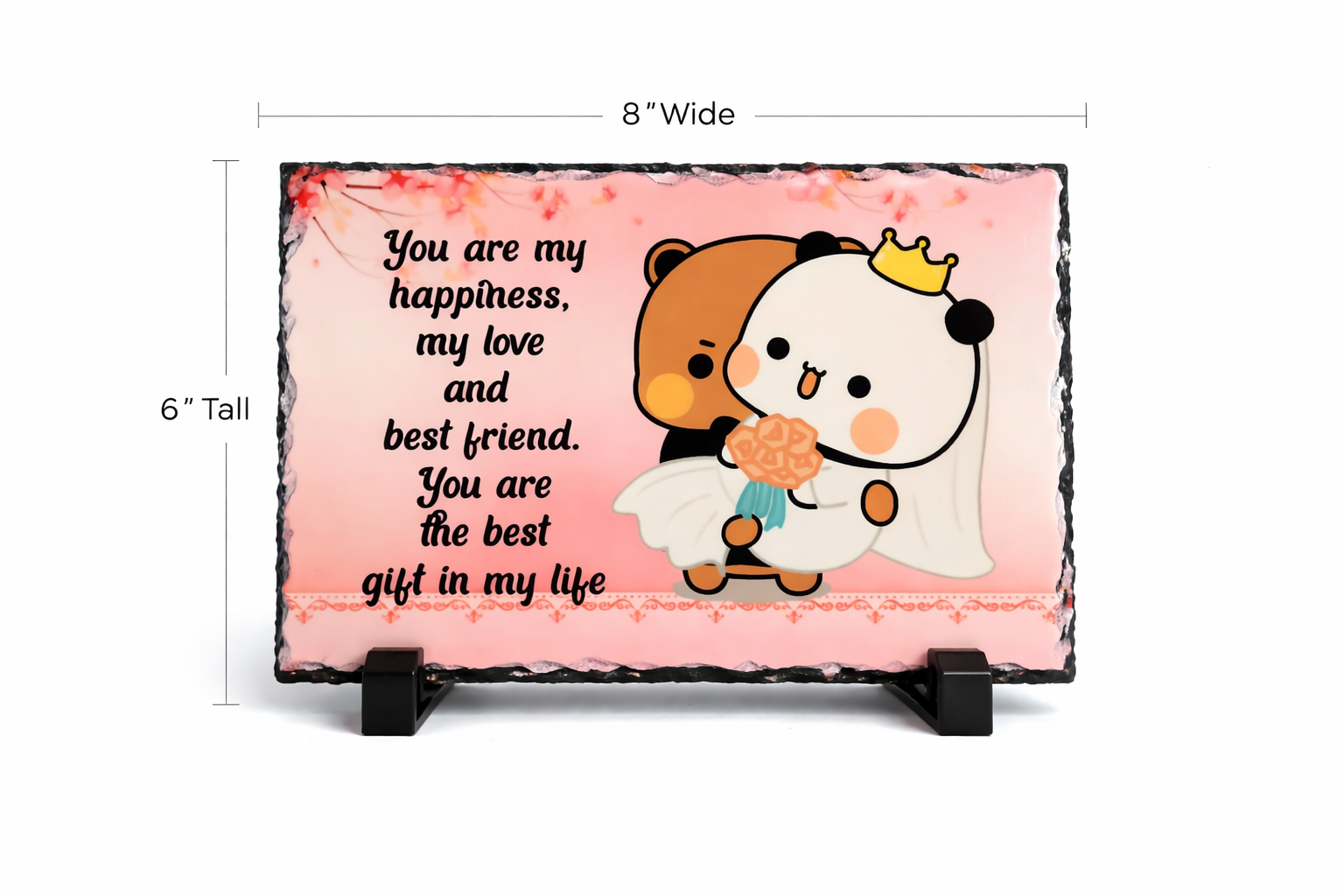 Wedding Bears Photo Slate