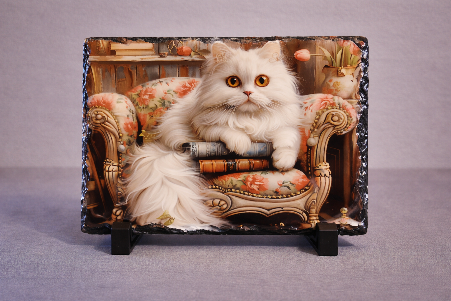Persian Cat Photo Slate