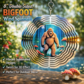 Bigfoot Forest 3D Wind Spinner – 8" Double-Sided